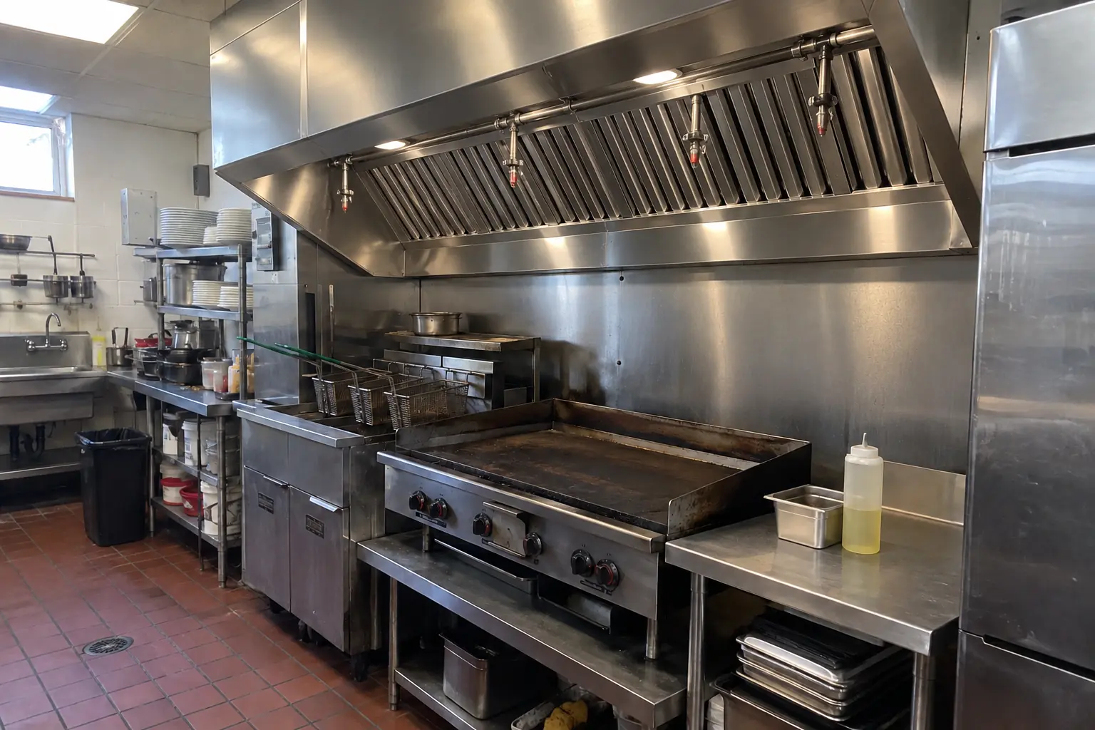 Commercial Kitchen Hood Installation
