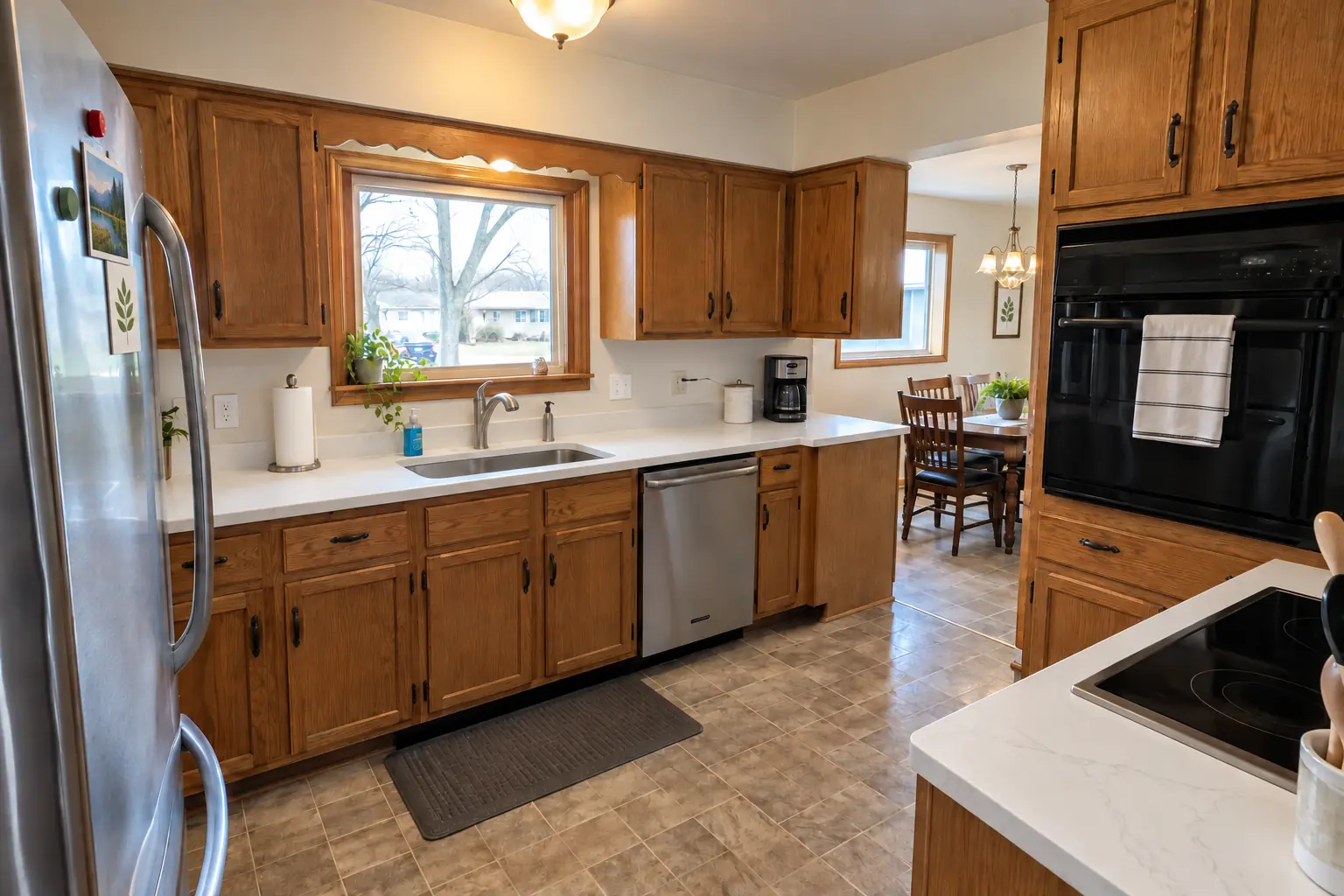 Countertop Services project in Wood Dale, after