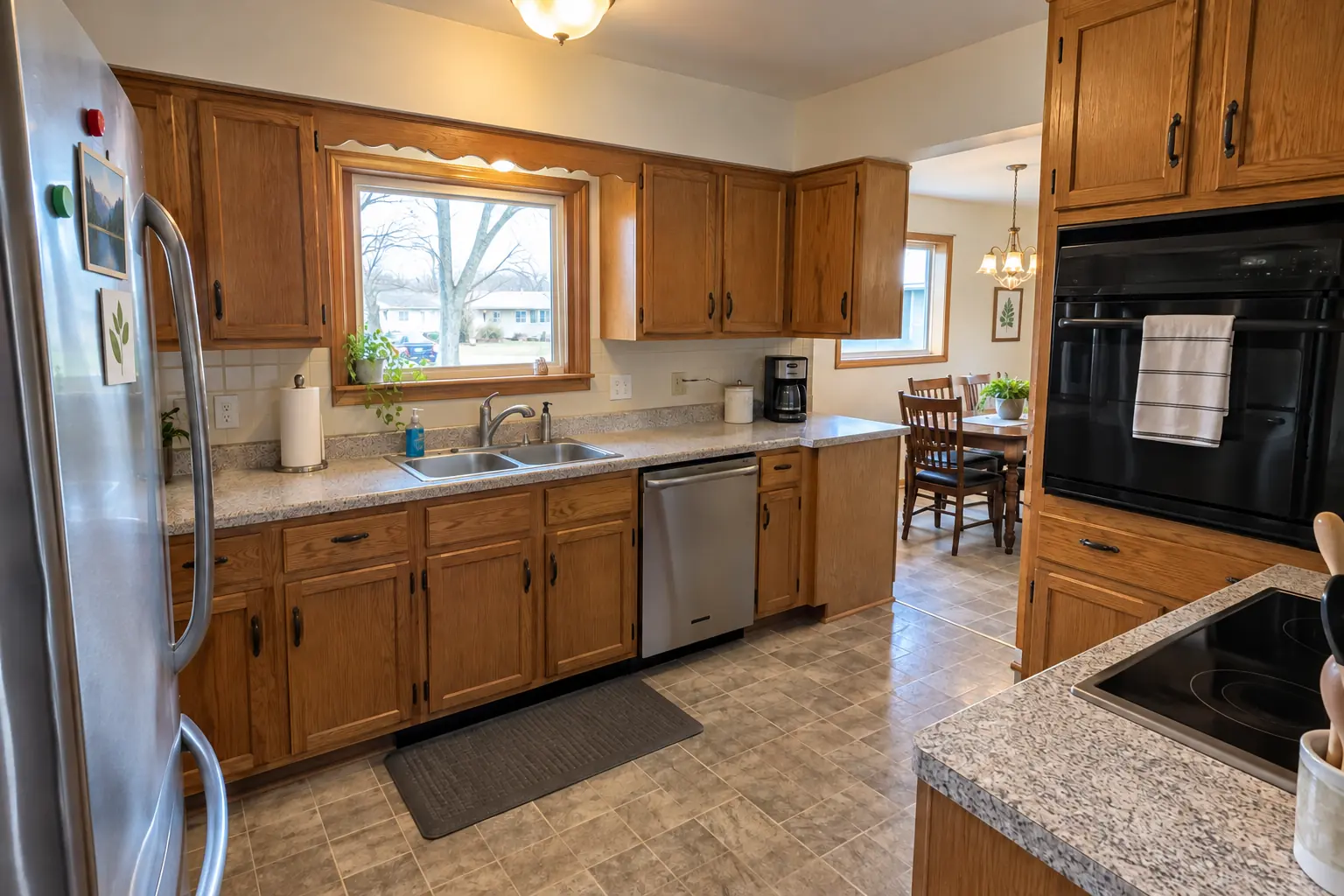 Countertop Services project in Wood Dale, before