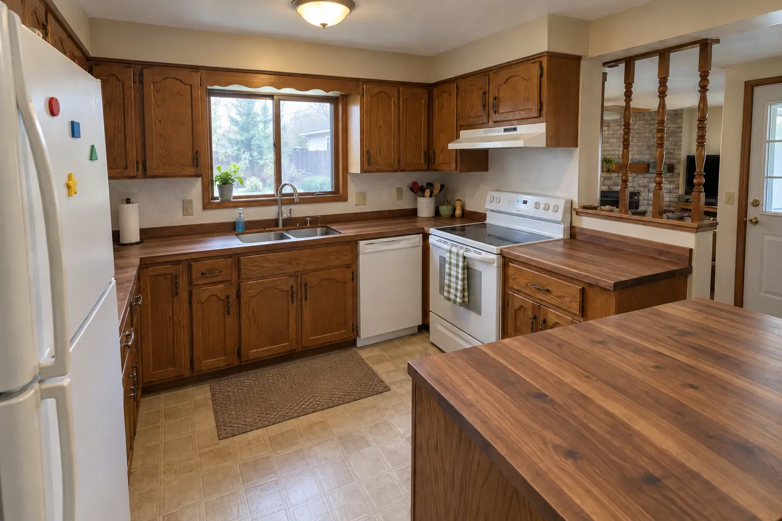 Countertop Services project in Hoffman Estates, after