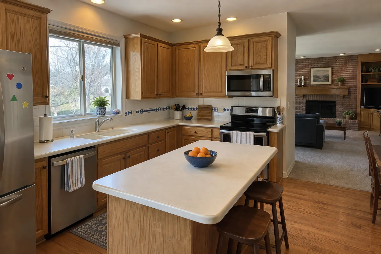 Countertop Fabrication & Installation — before