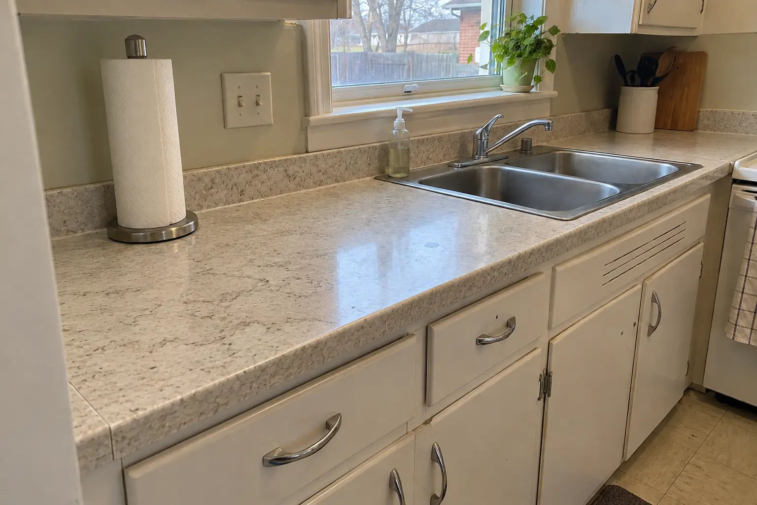 Countertop Refinishing & Resurfacing project in Elk Grove Village, after