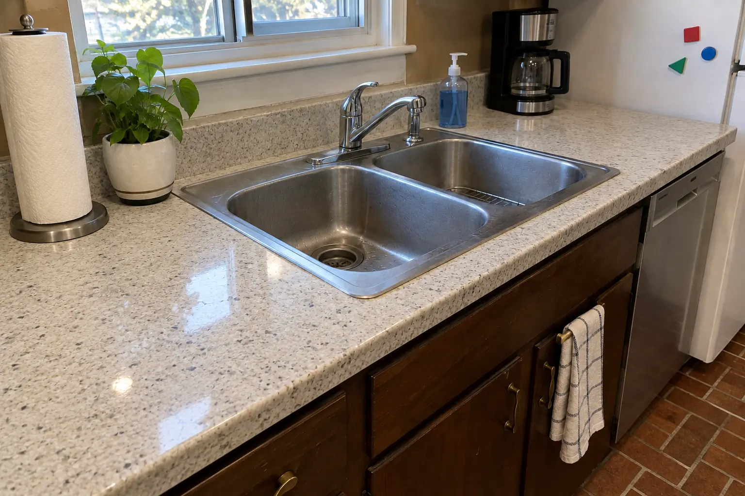 Countertop Refinishing & Resurfacing project near Arlington Heights, after