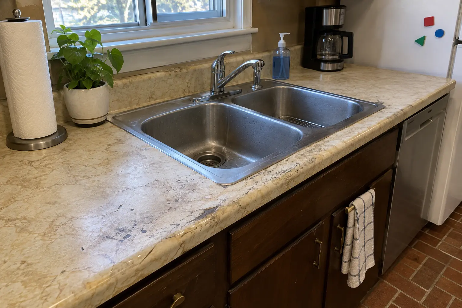 Countertop Refinishing & Resurfacing project near Arlington Heights, before