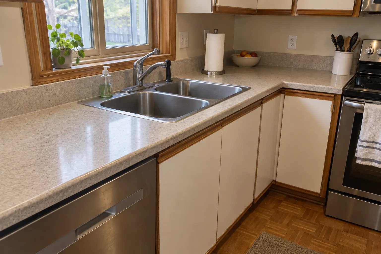 Countertop Refinishing & Resurfacing project in Winfield, after