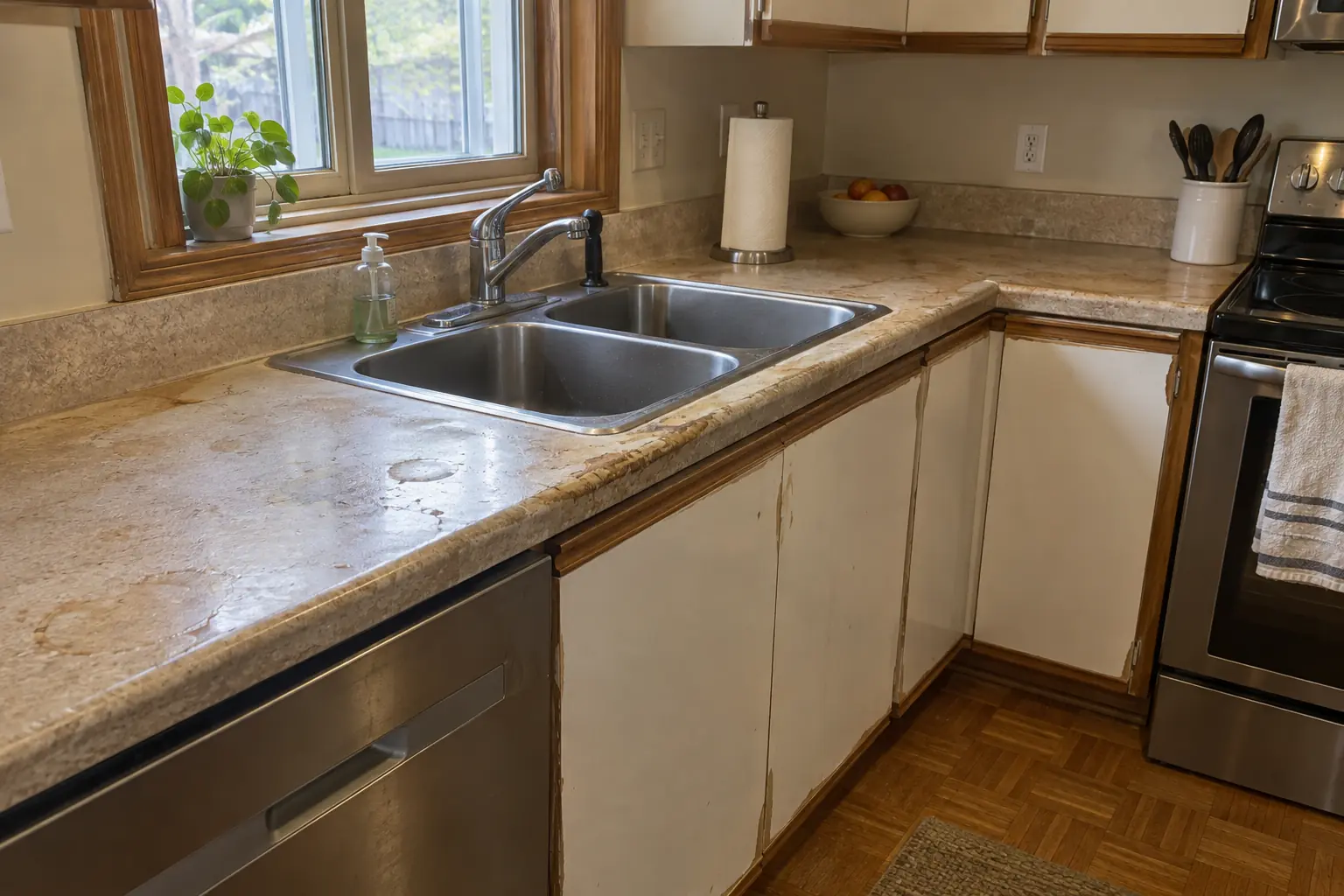 Countertop Refinishing & Resurfacing project in Winfield, before