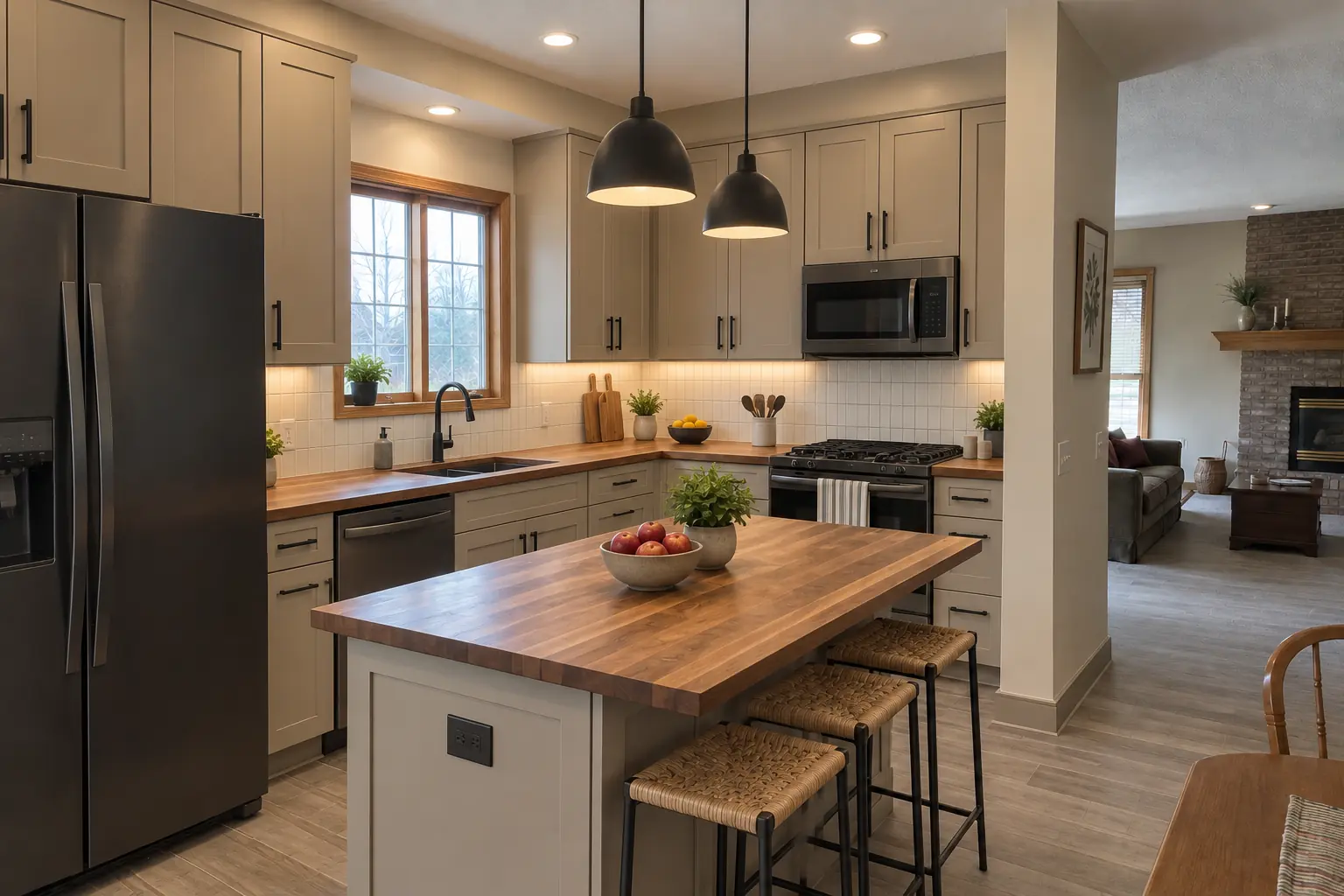 Kitchen Design & Layout Planning — after