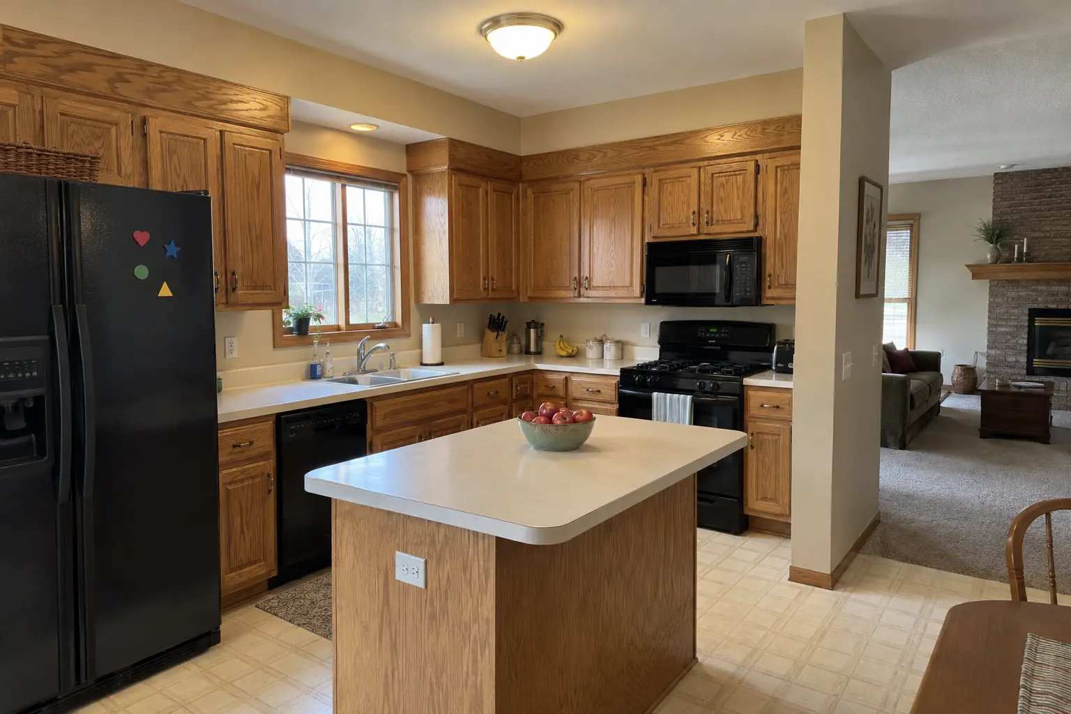 Kitchen Design & Layout Planning — before