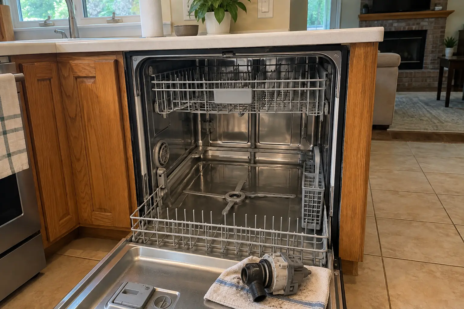 Dishwasher Repair project in Wheaton