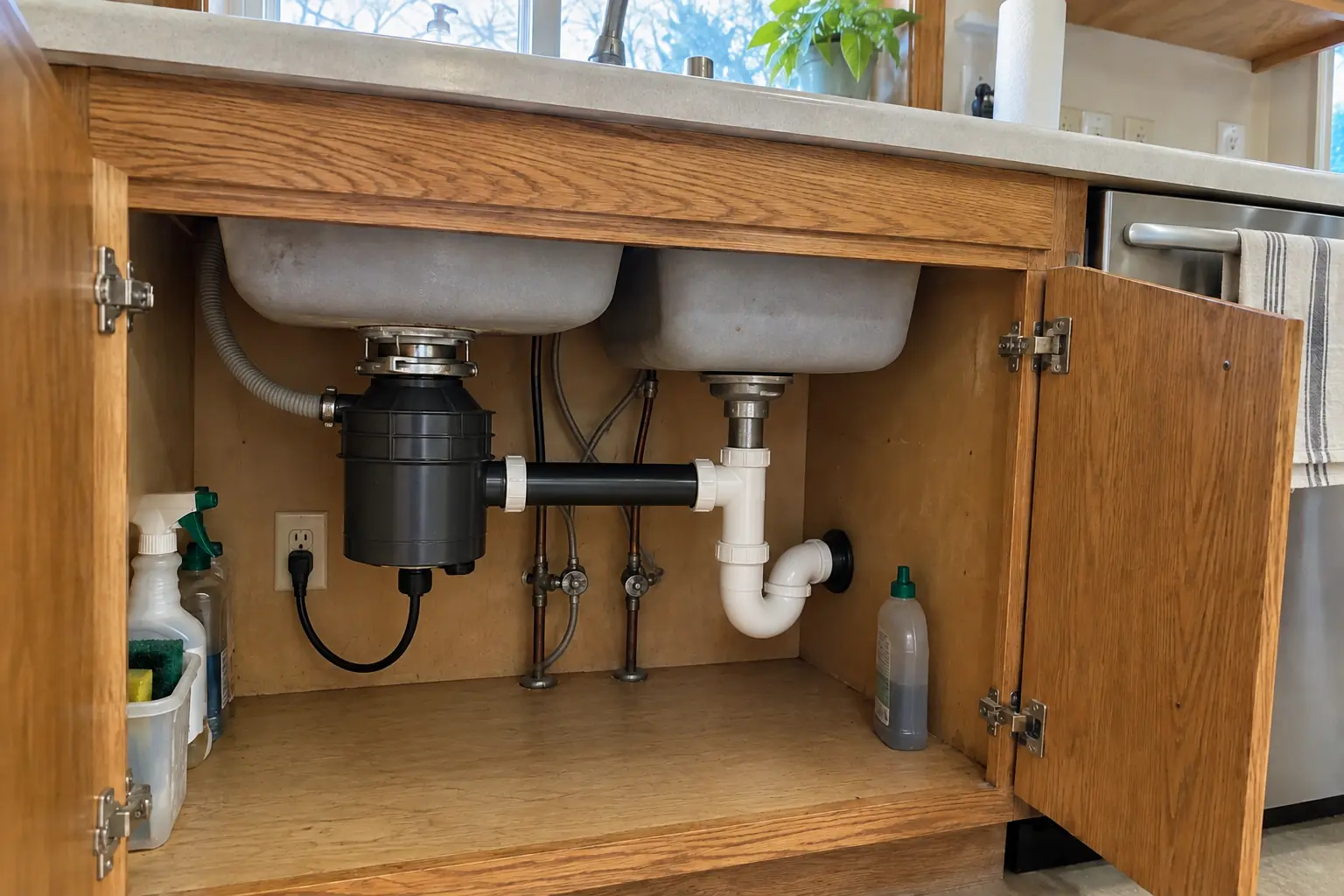 Garbage Disposal Installation & Repair — after