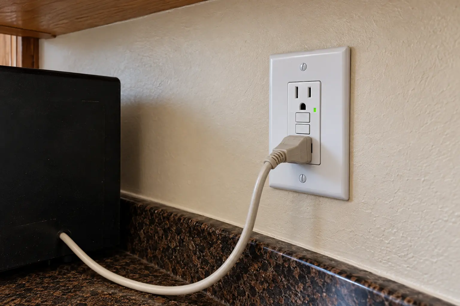 Kitchen Electrical Work in a prewar house — detail