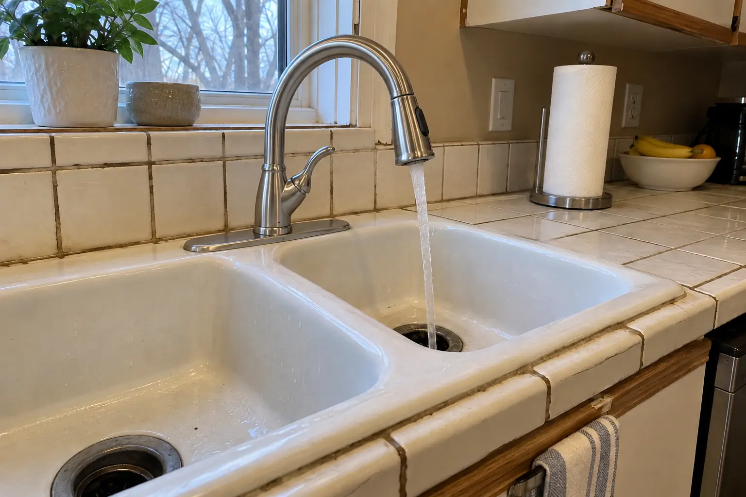 Kitchen Faucet Installation