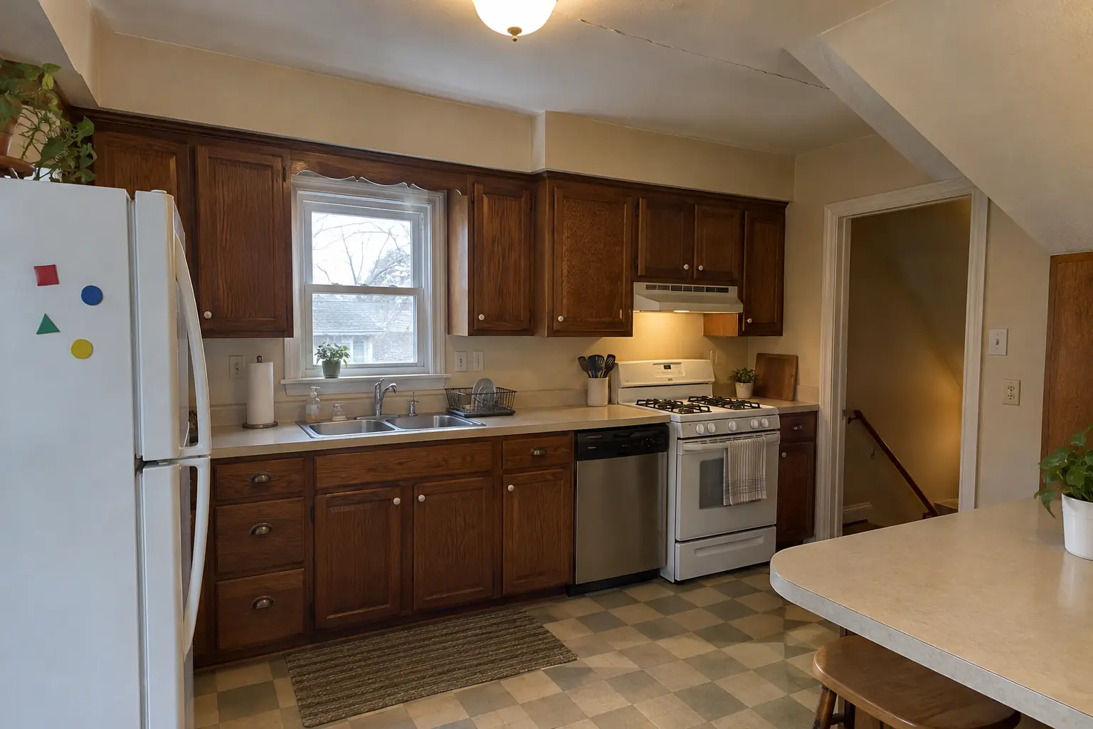 Kitchen Drywall & Finish Work — before