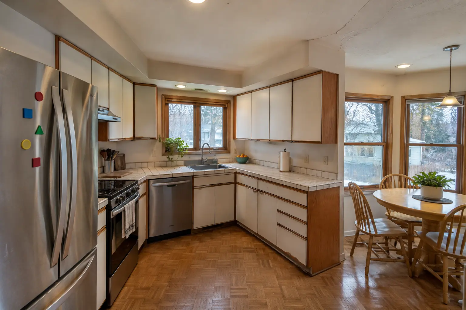 Kitchen Drywall & Finish Work project in Schaumburg, before