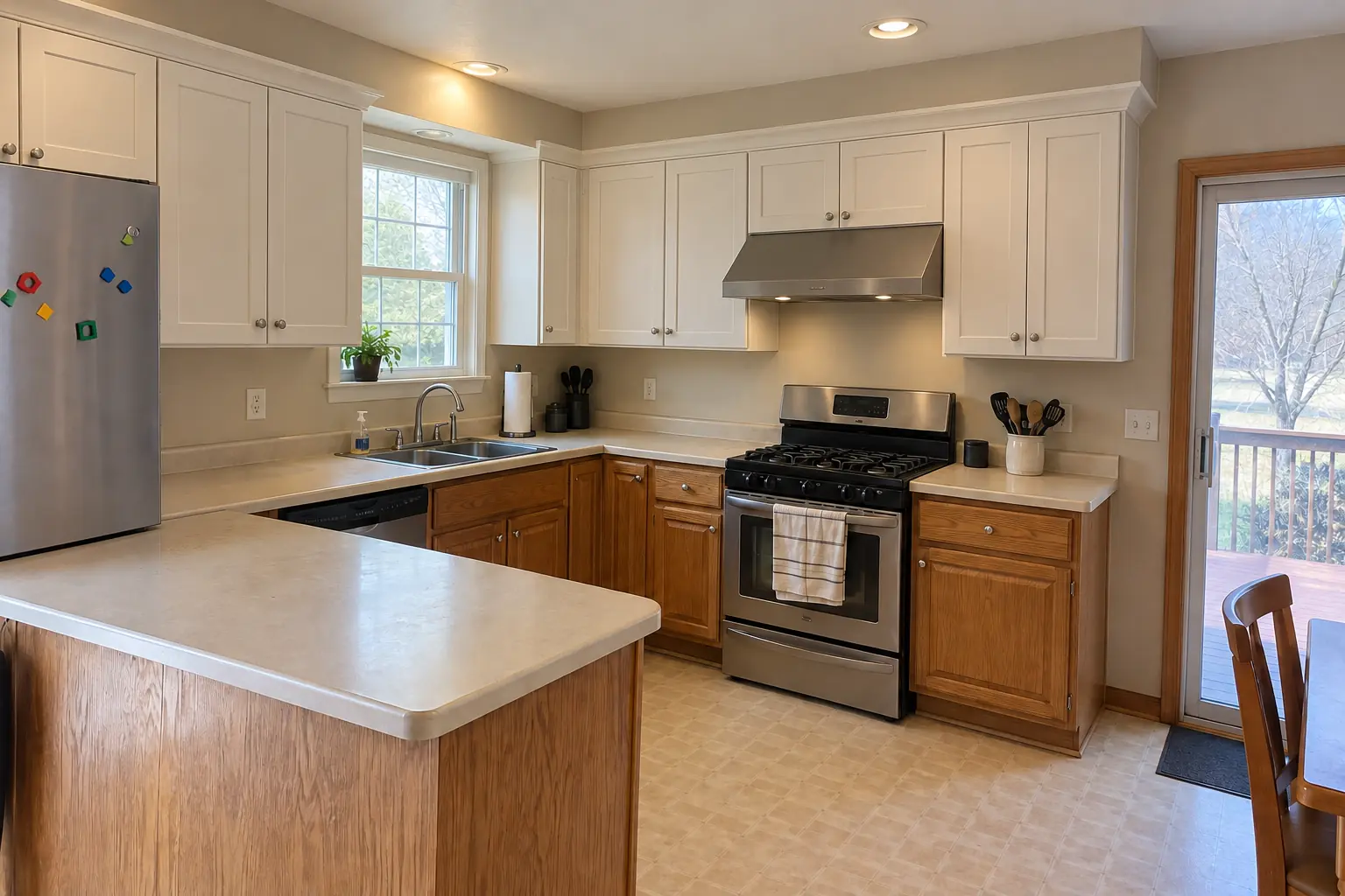Kitchen Fire & Smoke Restoration — after