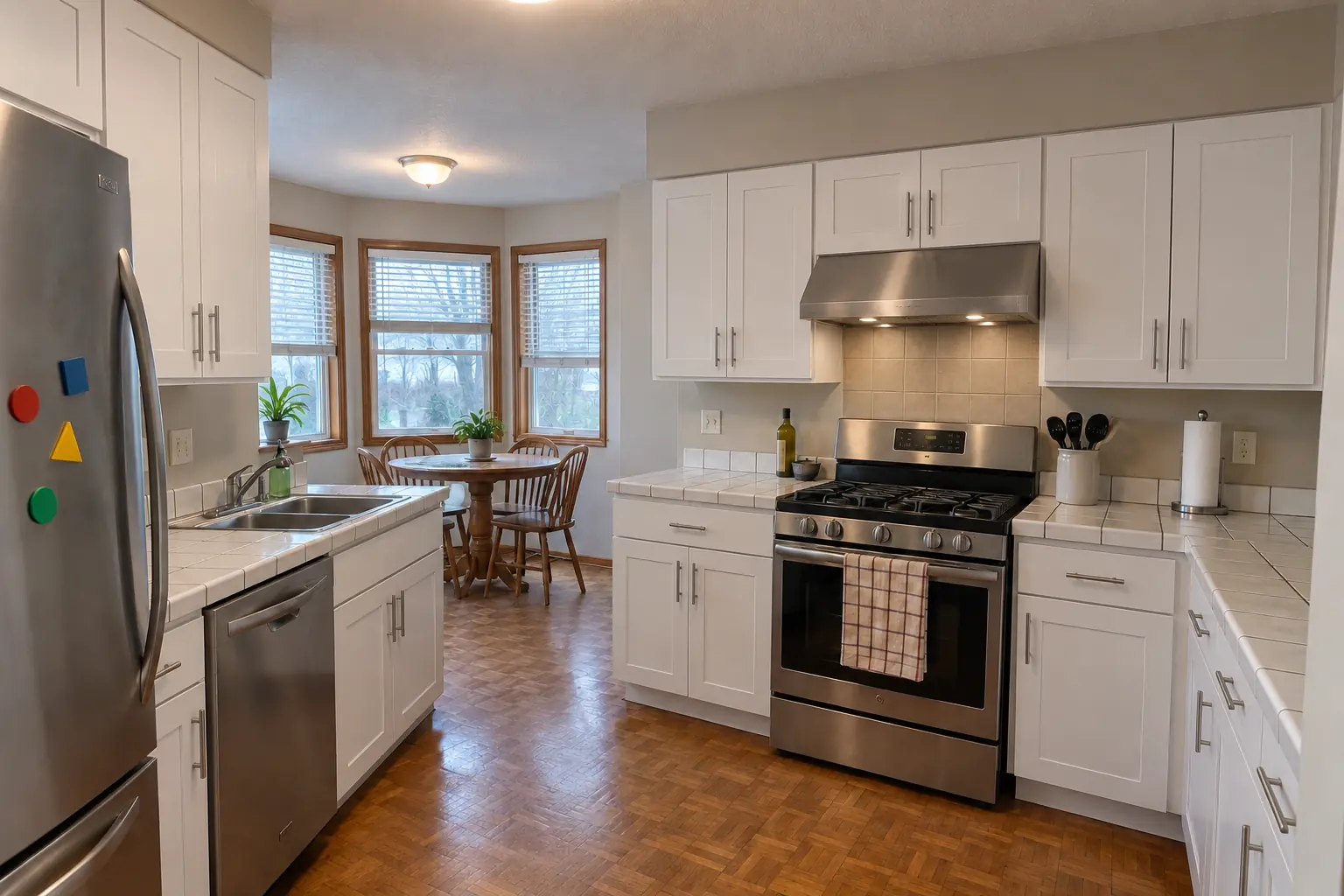 Kitchen Fire & Smoke Restoration — after