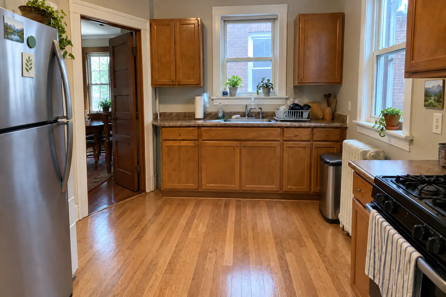 Kitchen Flooring Installation — after