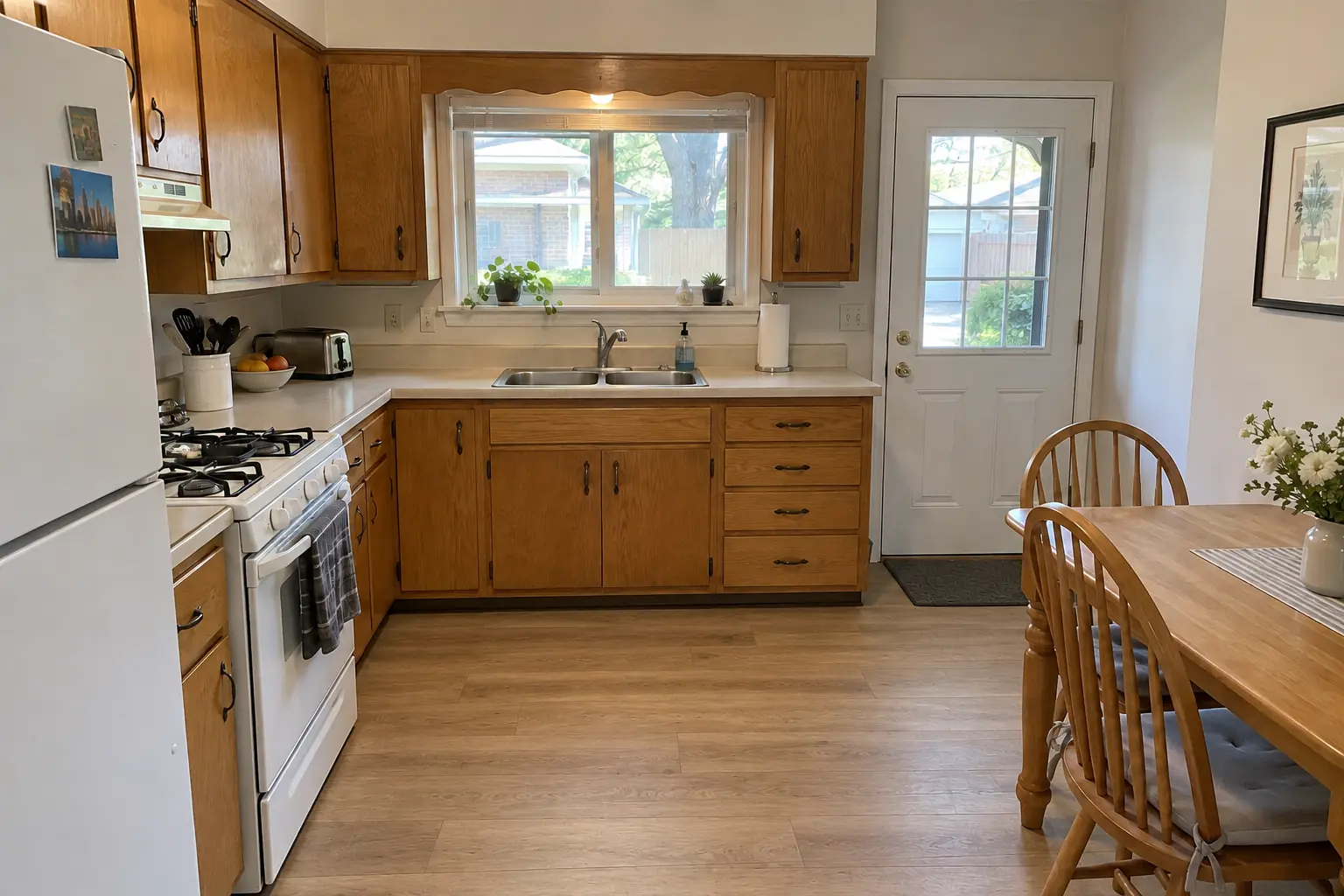 Kitchen Flooring Installation — after