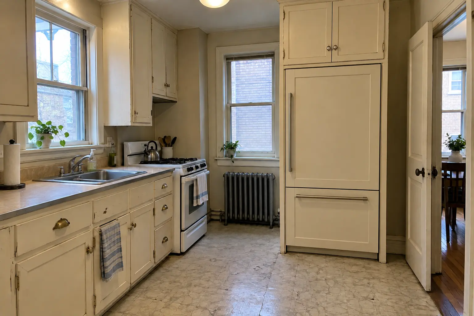Built-In Refrigerator Installation project in Berwyn