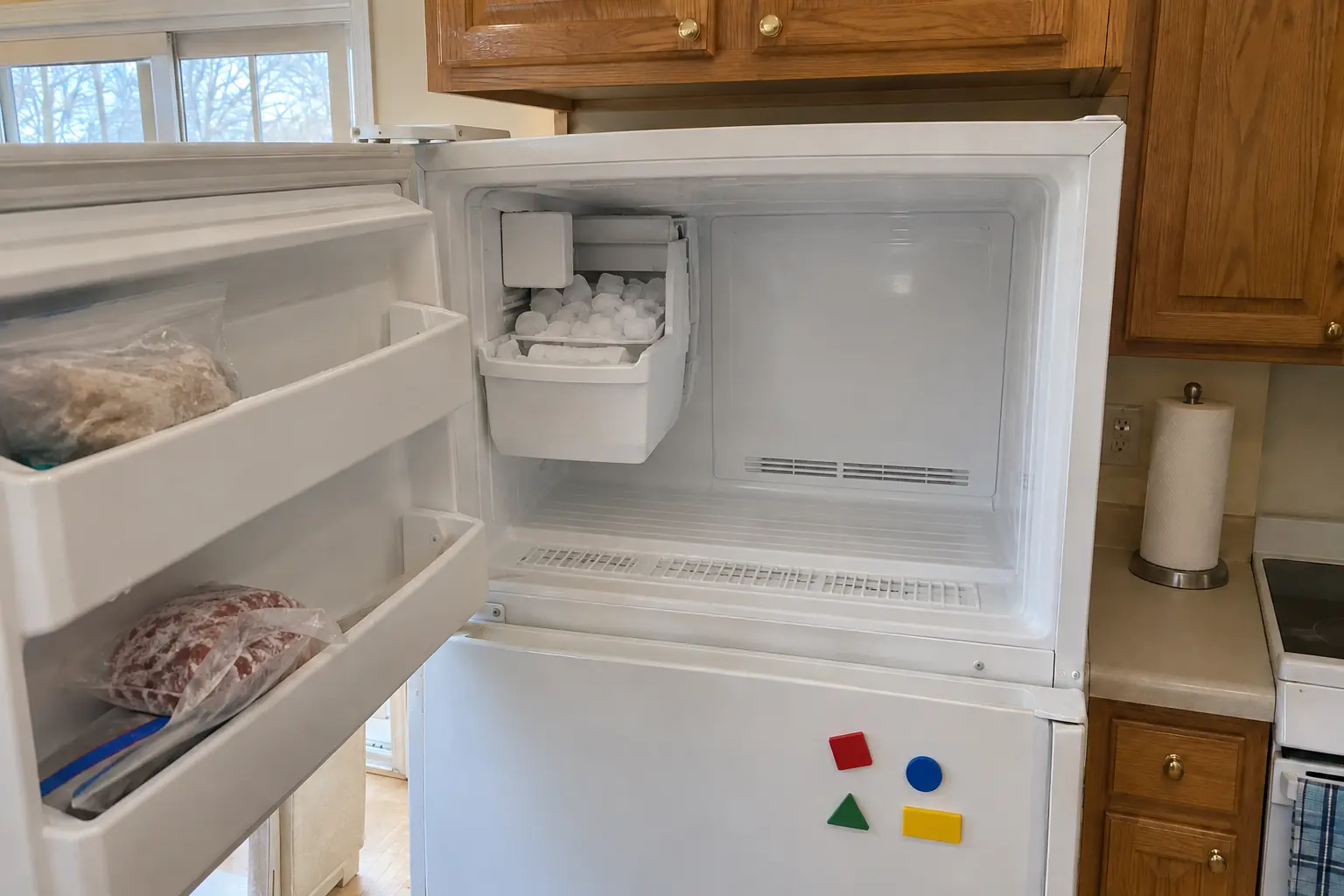 Refrigerator & Ice Maker Repair project in Naperville, after
