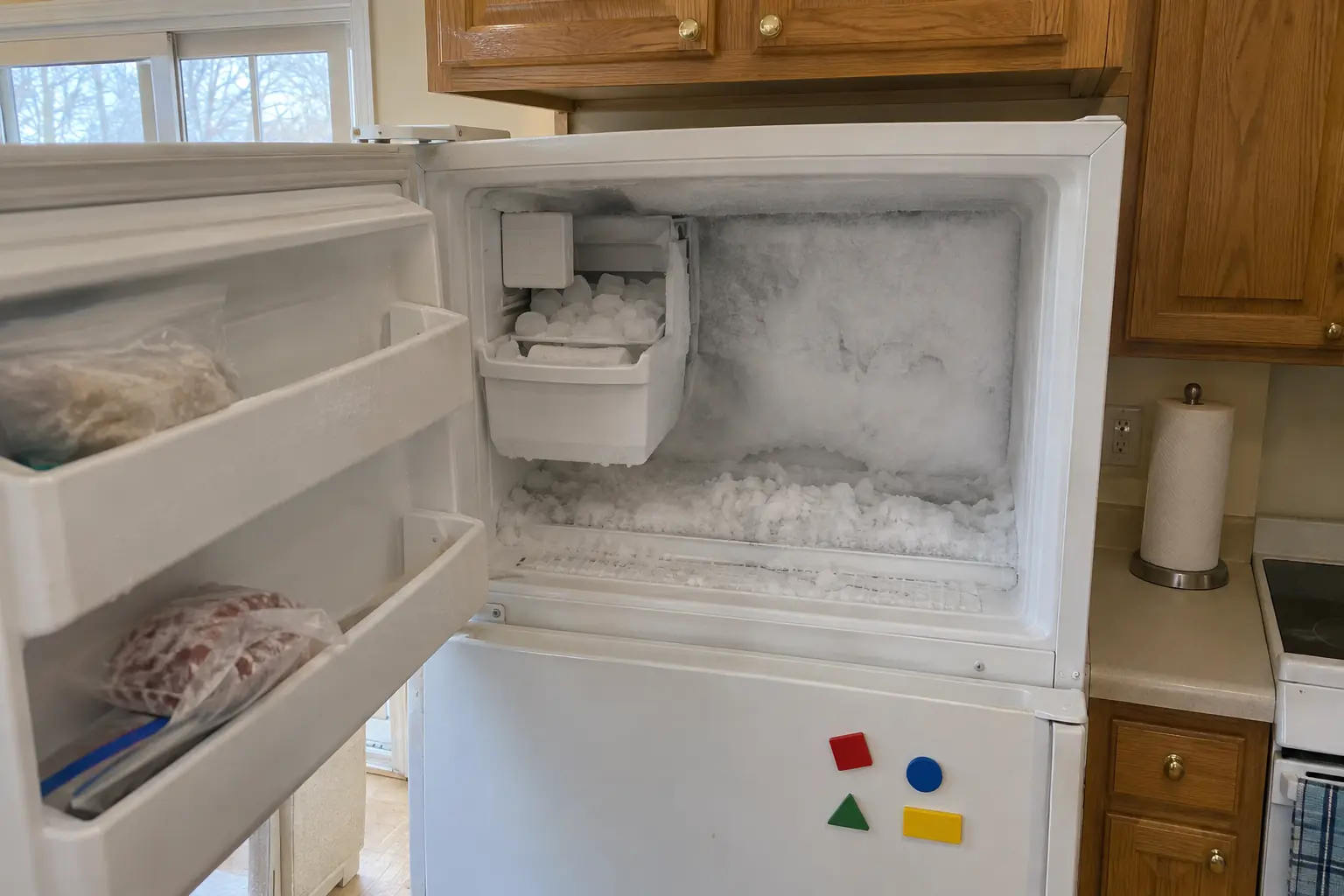 Refrigerator & Ice Maker Repair project in Naperville, before