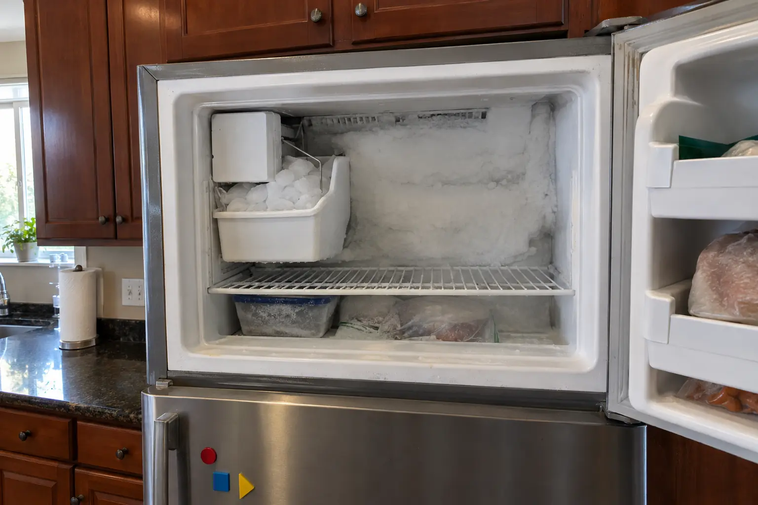 Refrigerator & Ice Maker Repair in a 2000s new construction — problem