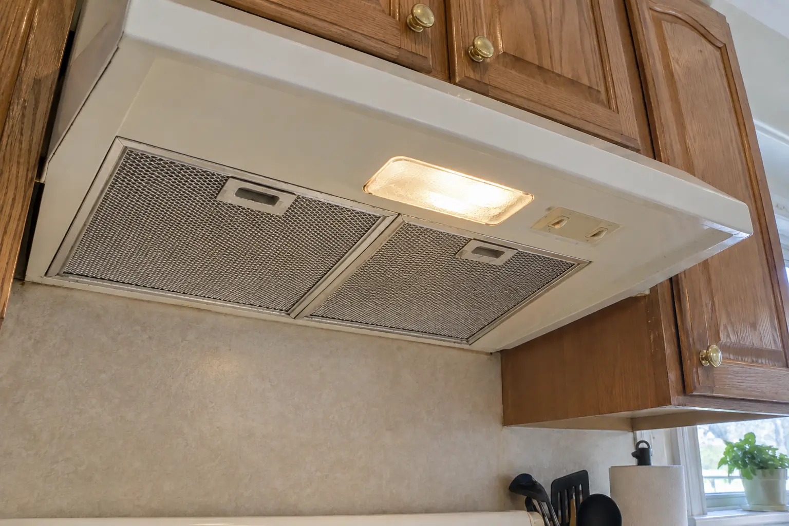 Residential Kitchen Hood Cleaning project near Itasca, after