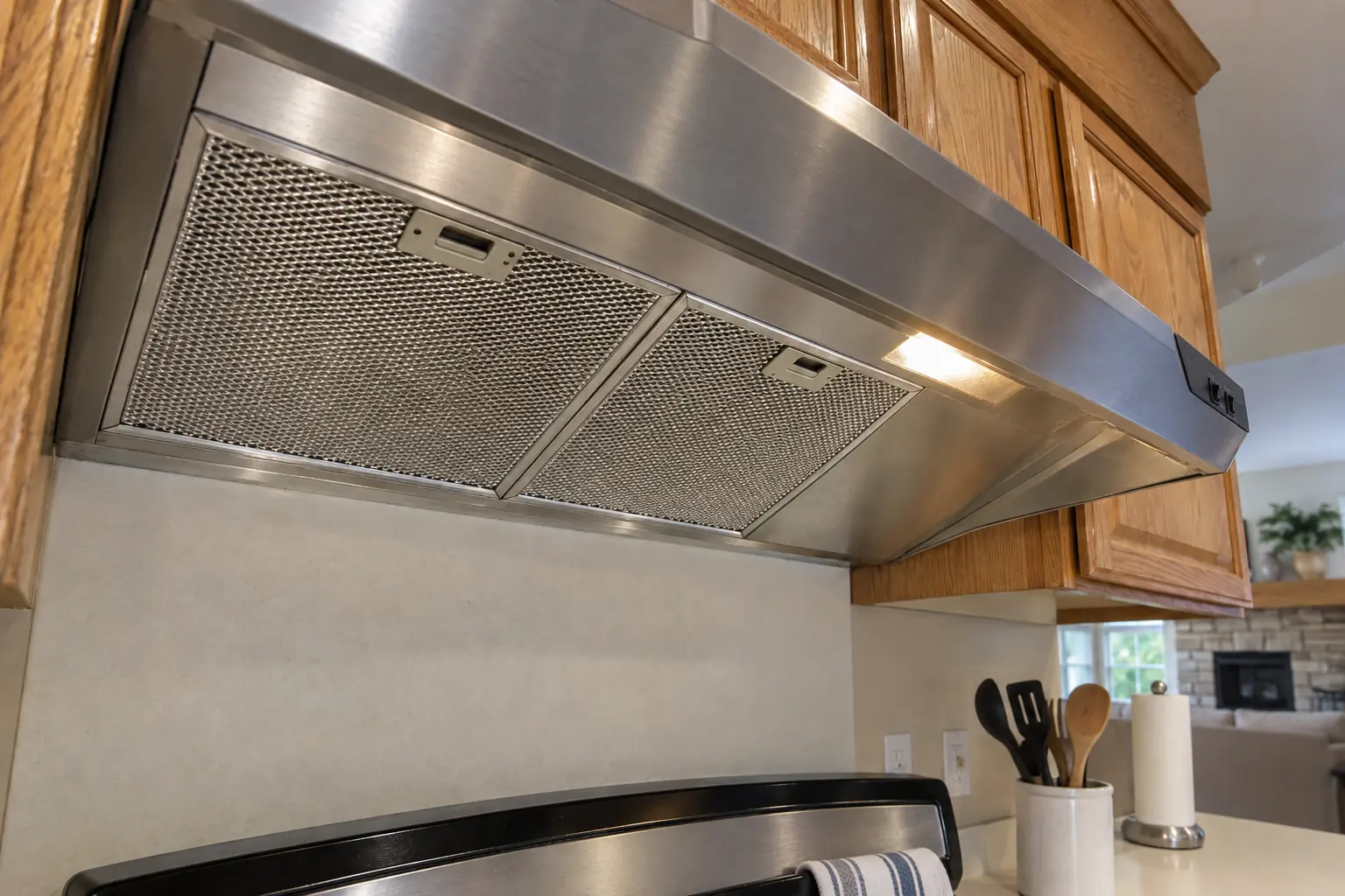 Residential Kitchen Hood Cleaning — after