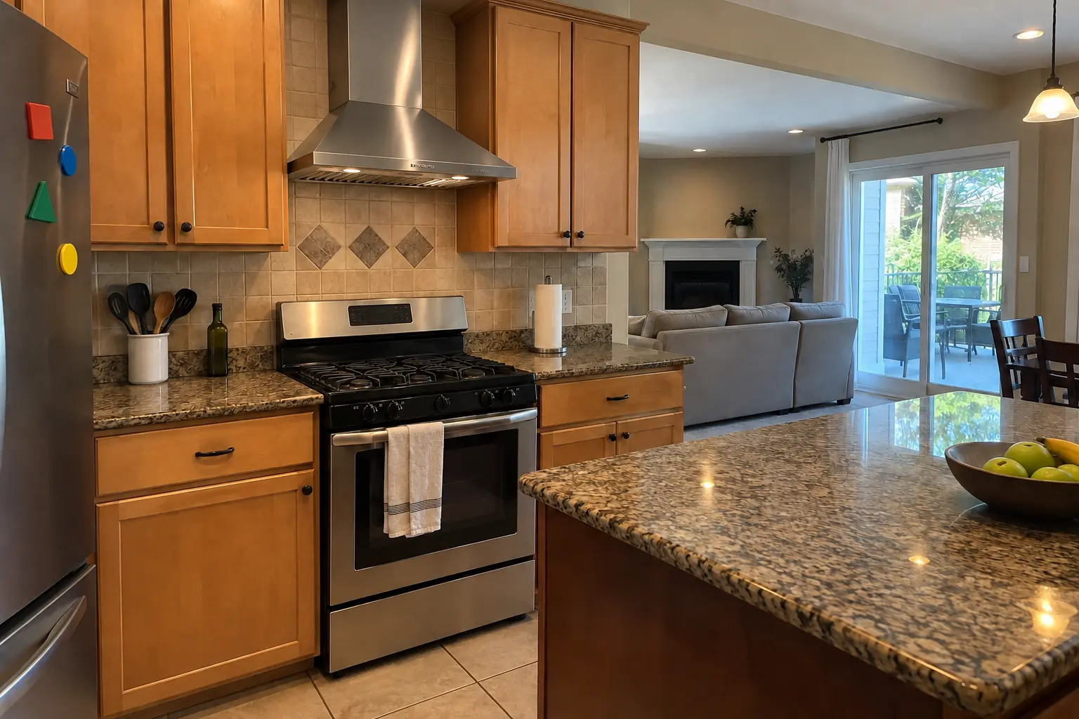 Kitchen Ventilation & Range Hoods project in Plainfield, after