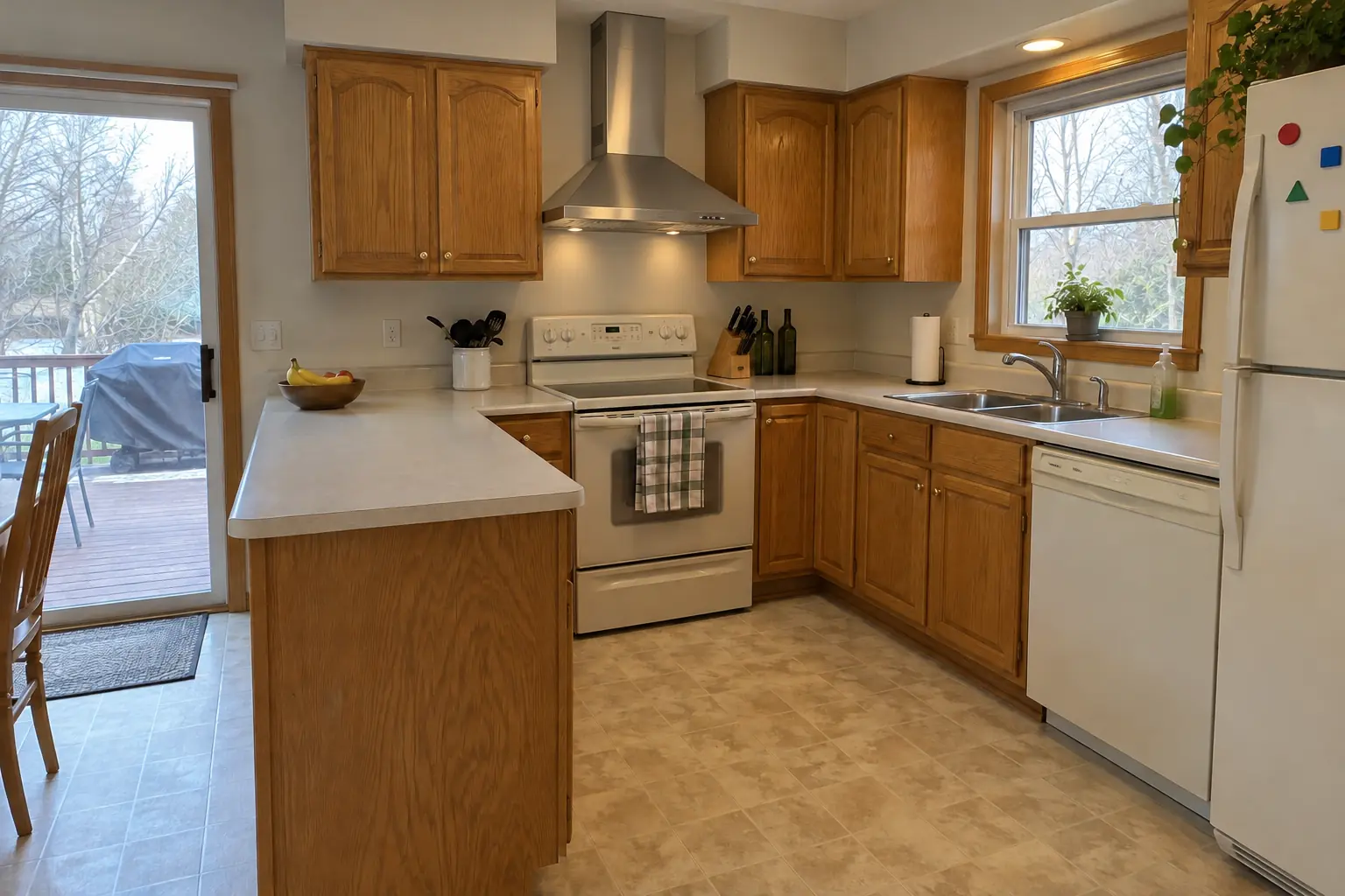 Range Hood Installation project in Schaumburg, after