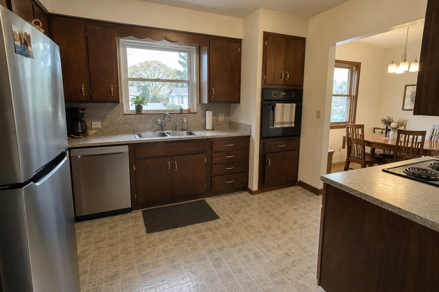 Kitchen Island & Peninsula Installation — before
