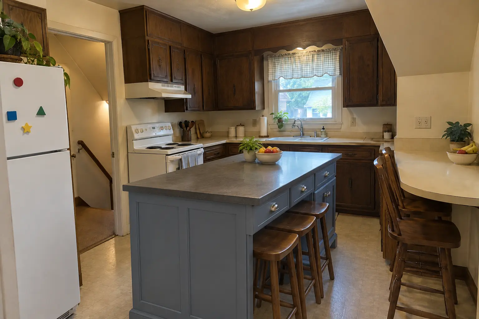 Kitchen Island & Peninsula Installation — after