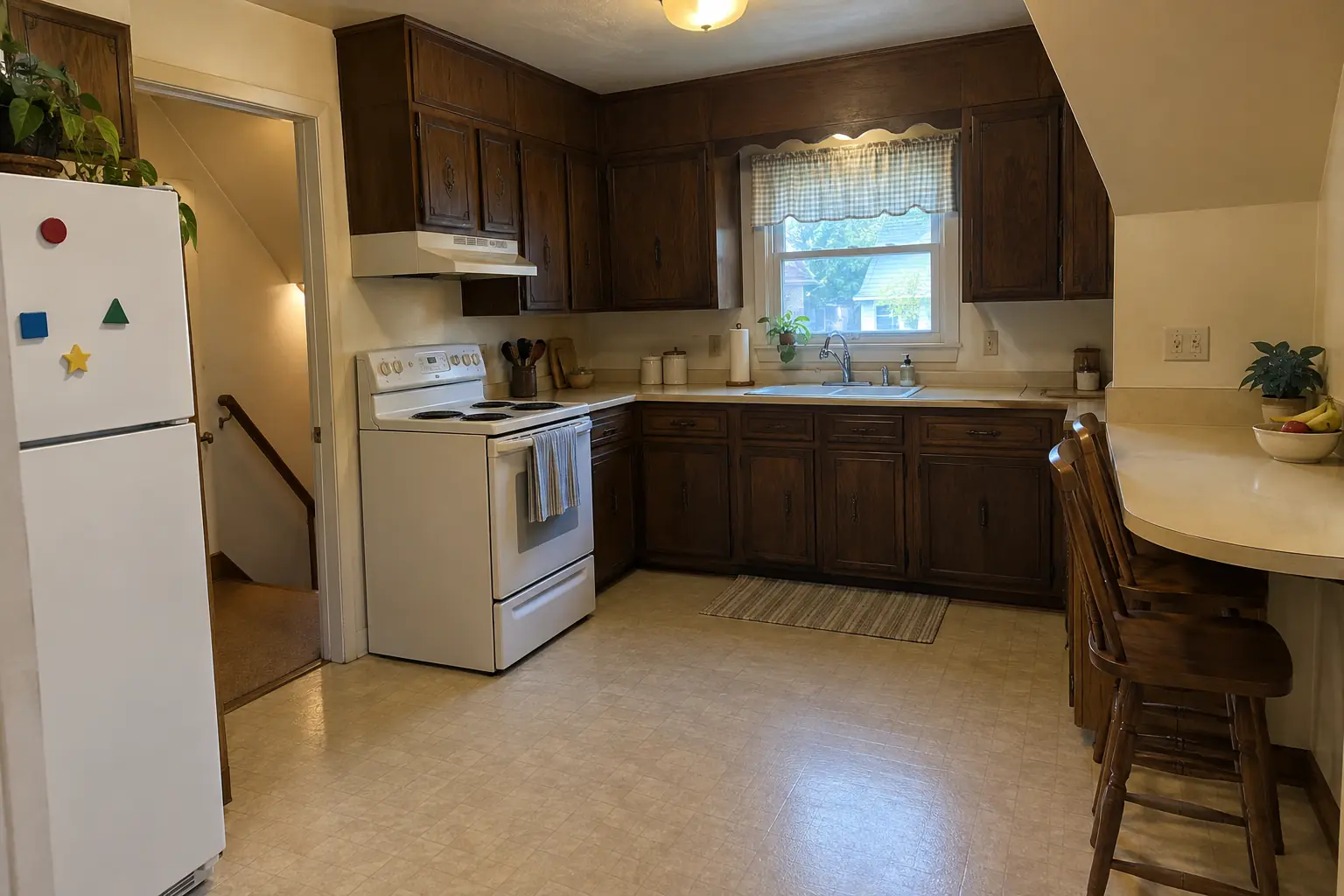 Kitchen Island & Peninsula Installation — before