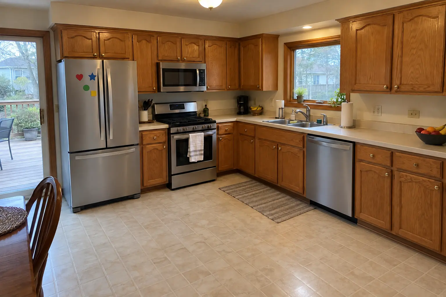 Kitchen Island & Peninsula Installation — before