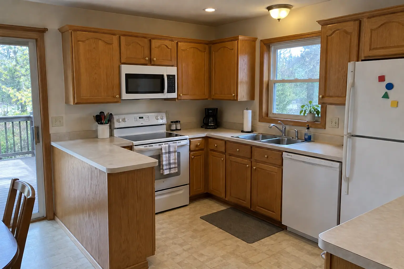 Microwave Installation — after