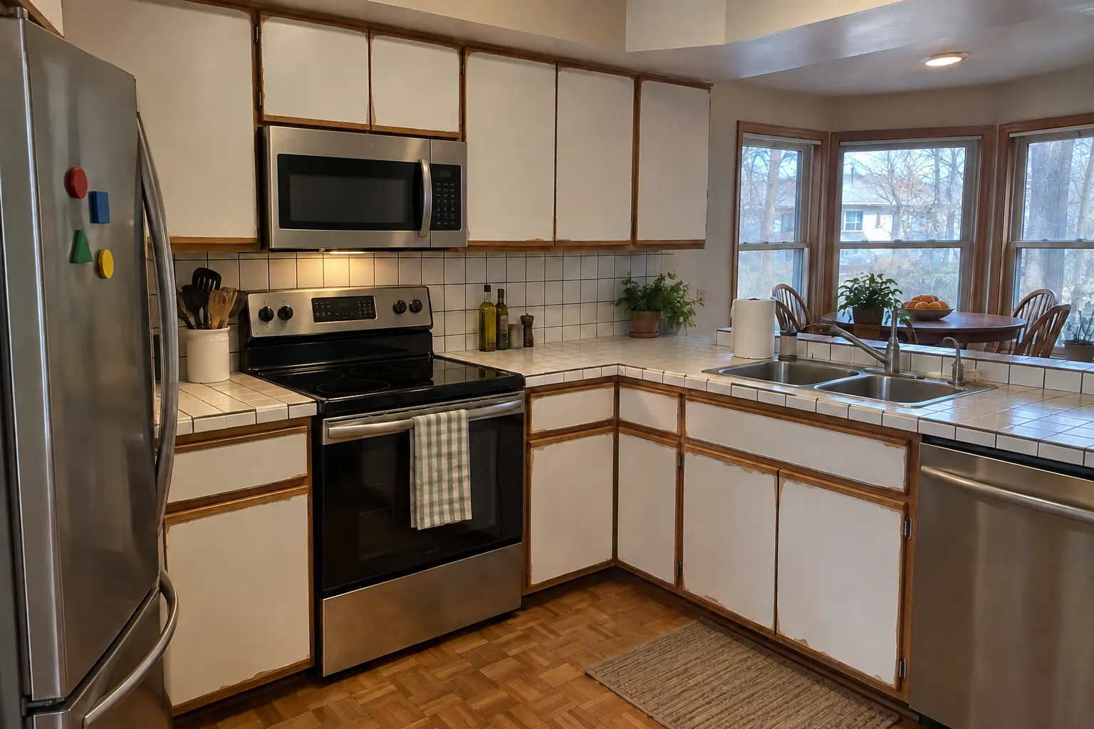 Microwave Installation — after