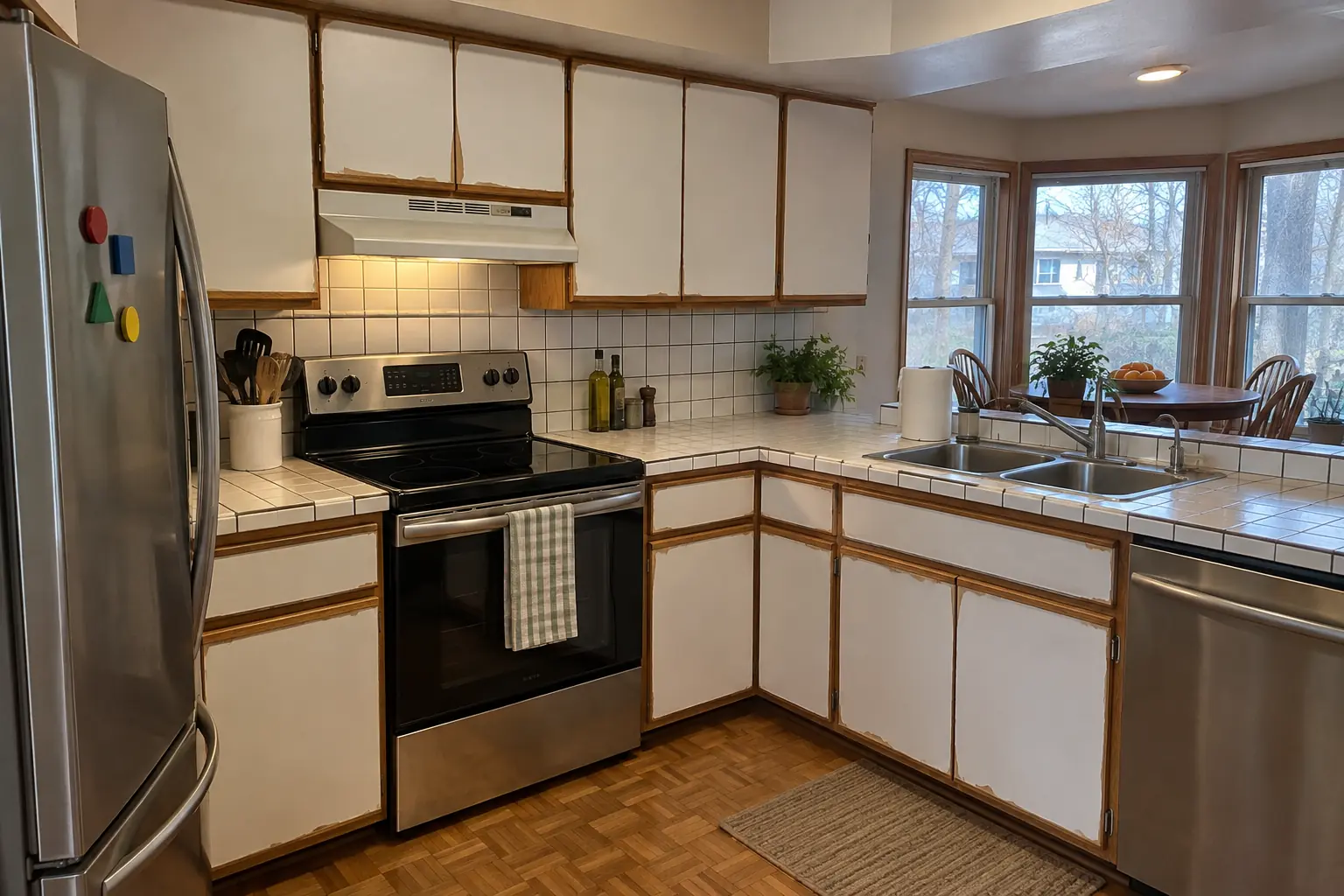 Microwave Installation — before