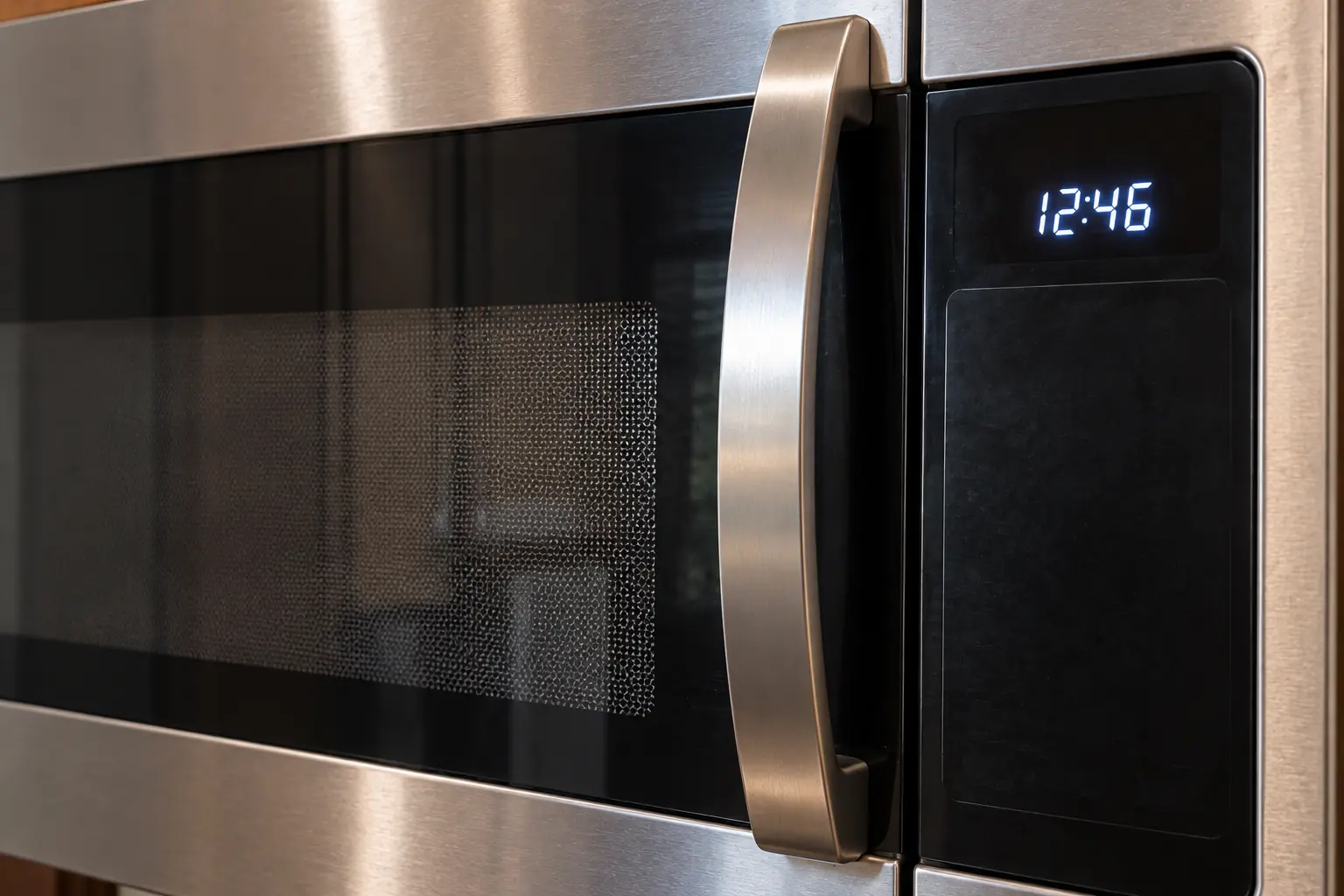 Microwave Repair in a prewar house — detail