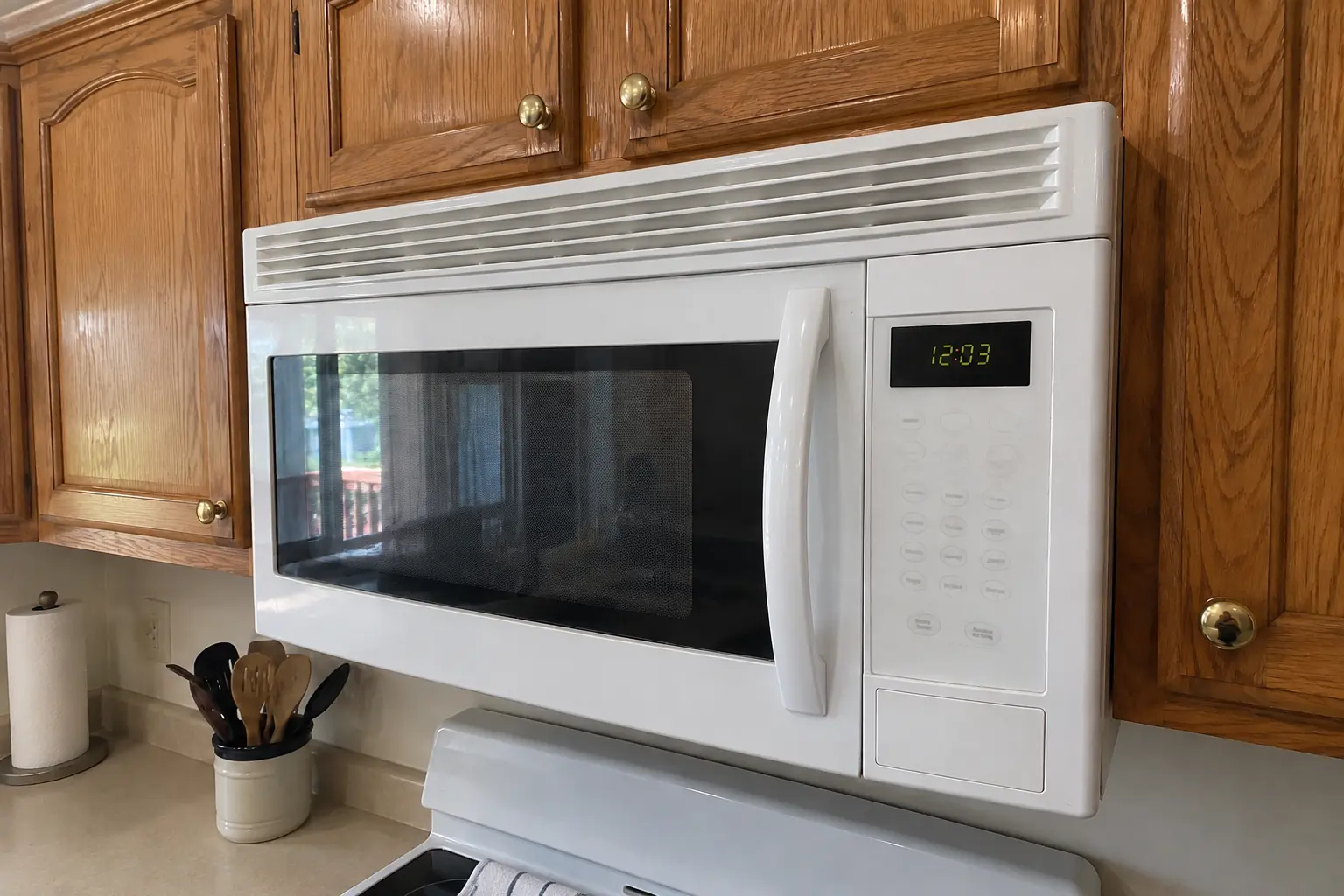Microwave Repair — after