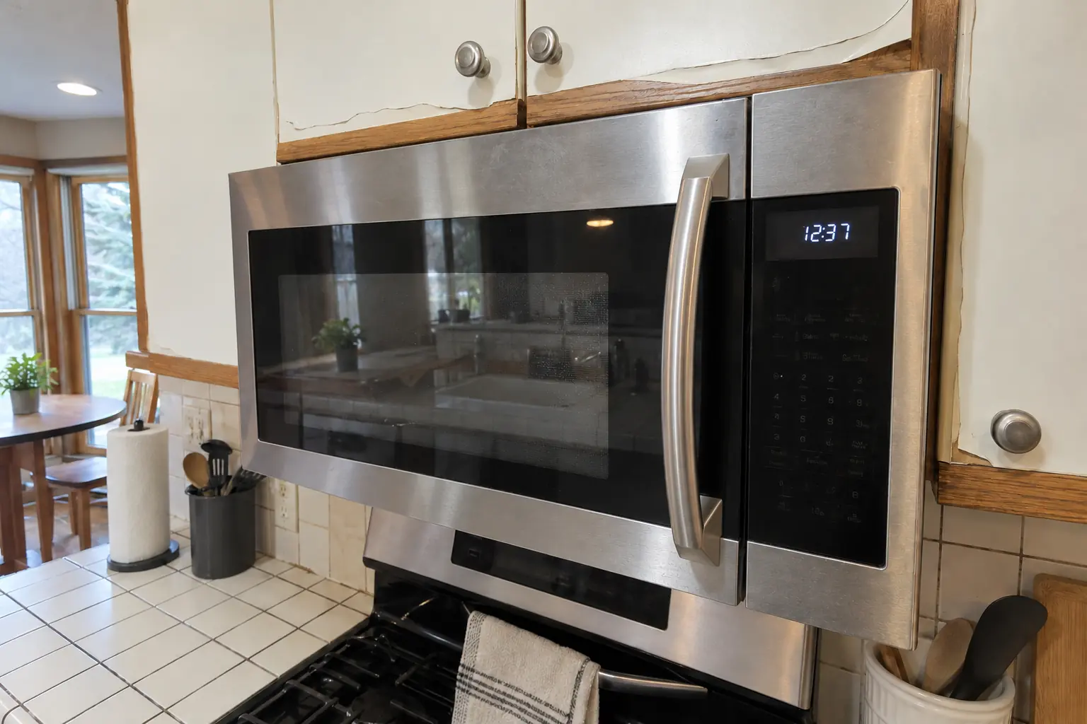 Microwave Repair — after