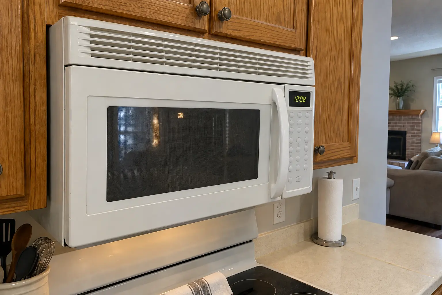 Microwave Repair — after