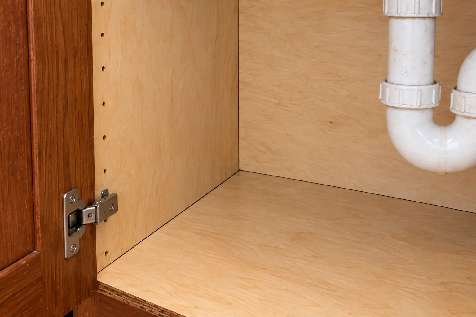 Kitchen Mold Remediation in a 2000s new construction — detail