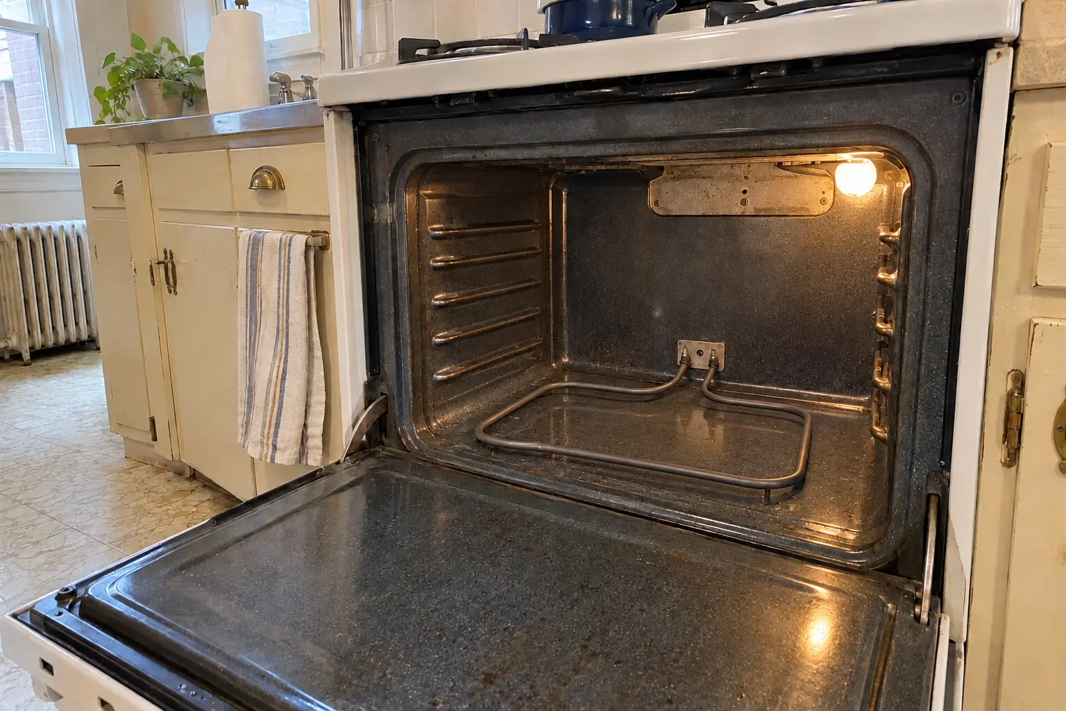 Oven, Stove & Cooktop Repair project in Evanston, after