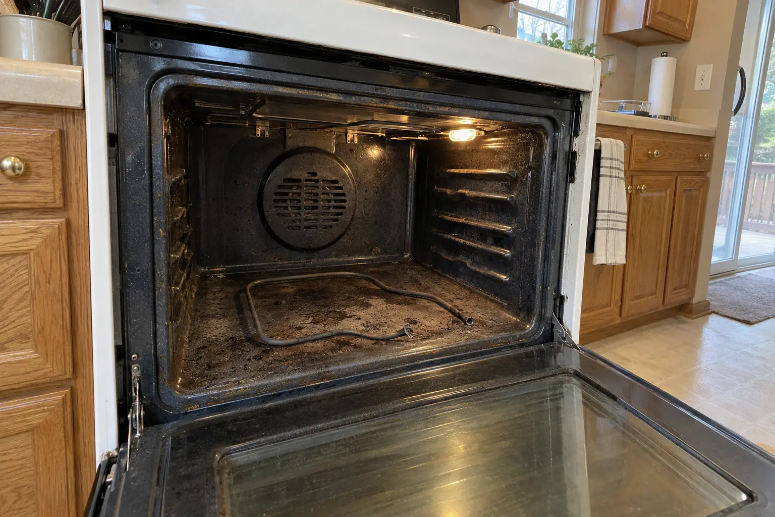 Oven, Stove & Cooktop Repair — before