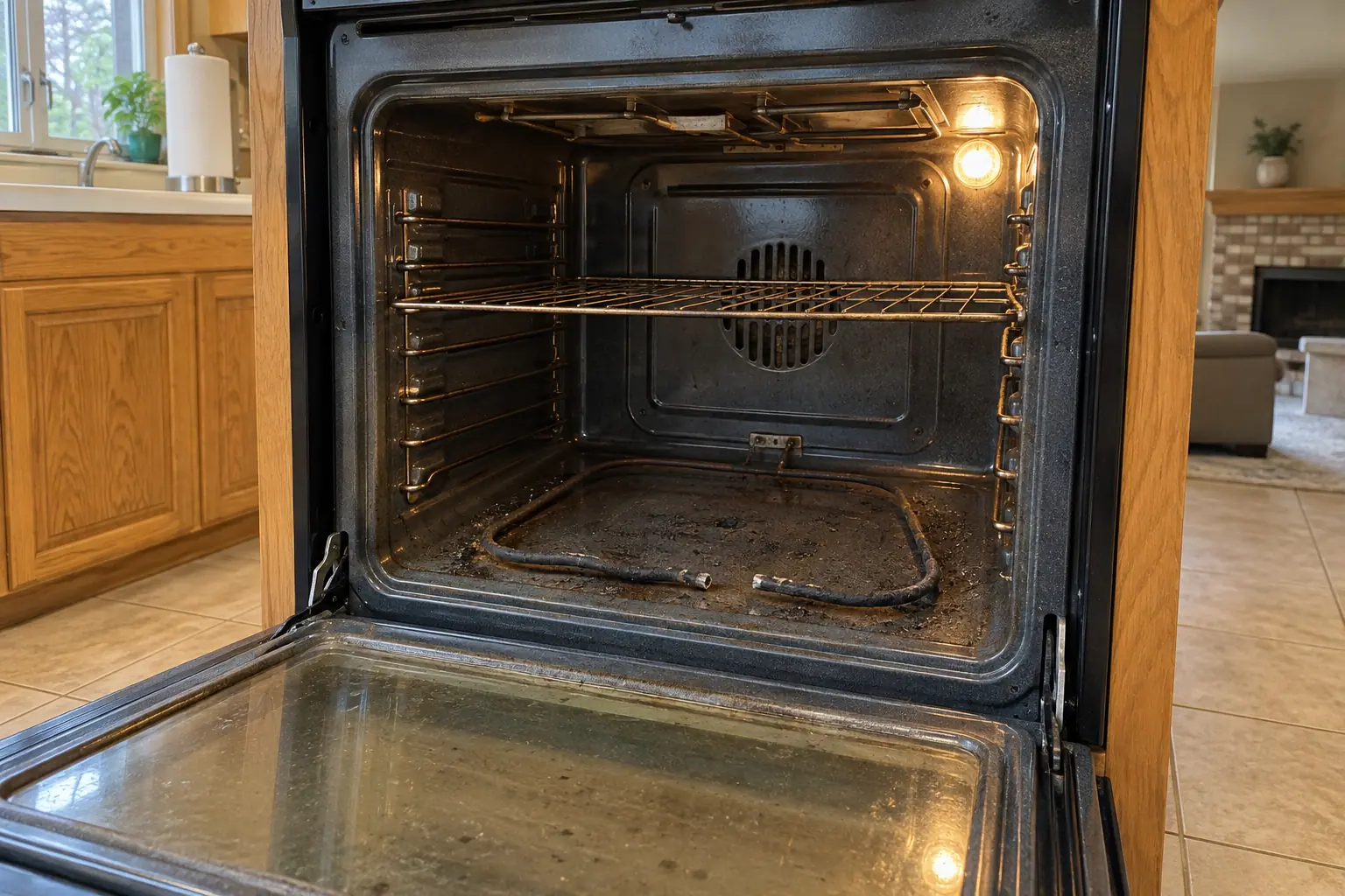 Oven, Stove & Cooktop Repair — before