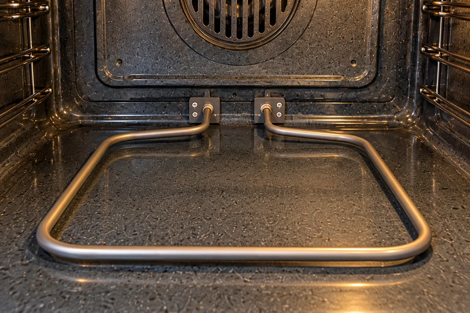 Oven, Stove & Cooktop Repair in a 2000s new construction — detail