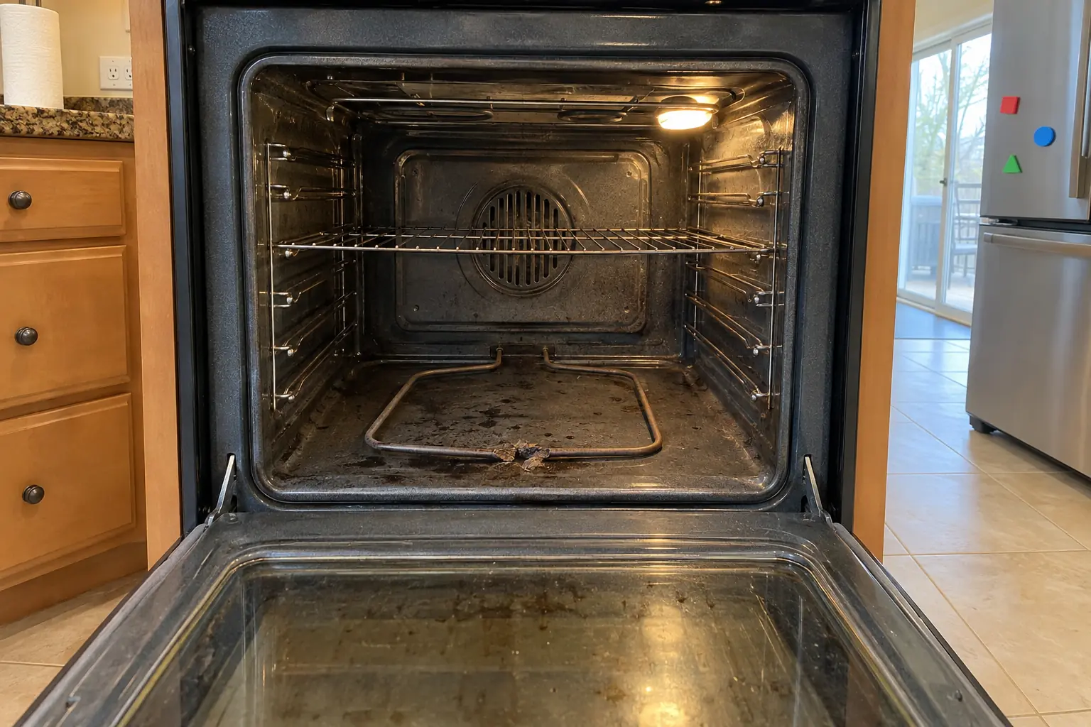 Oven, Stove & Cooktop Repair in a 2000s new construction — problem