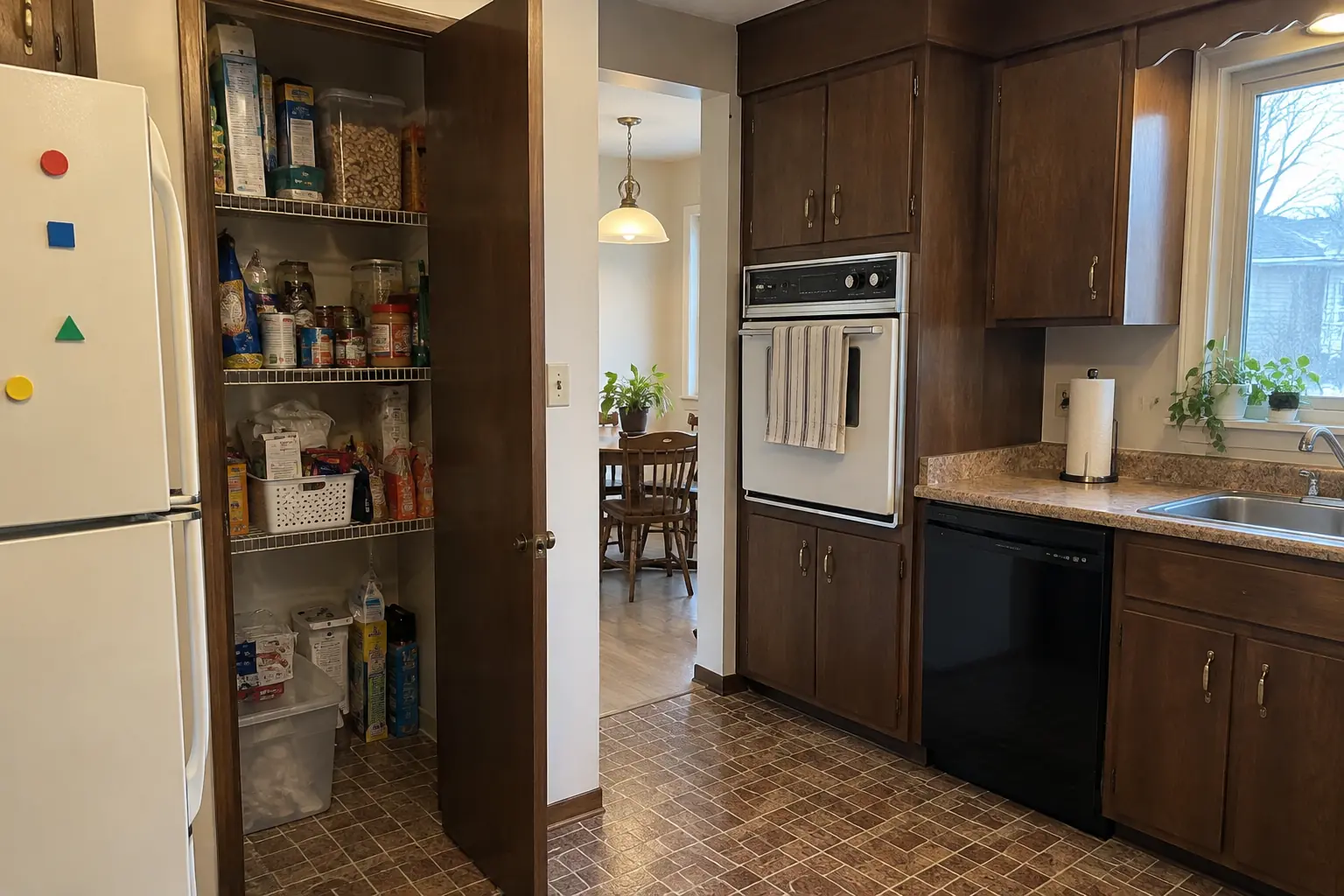 Pantry Design & Installation project near Northbrook, before