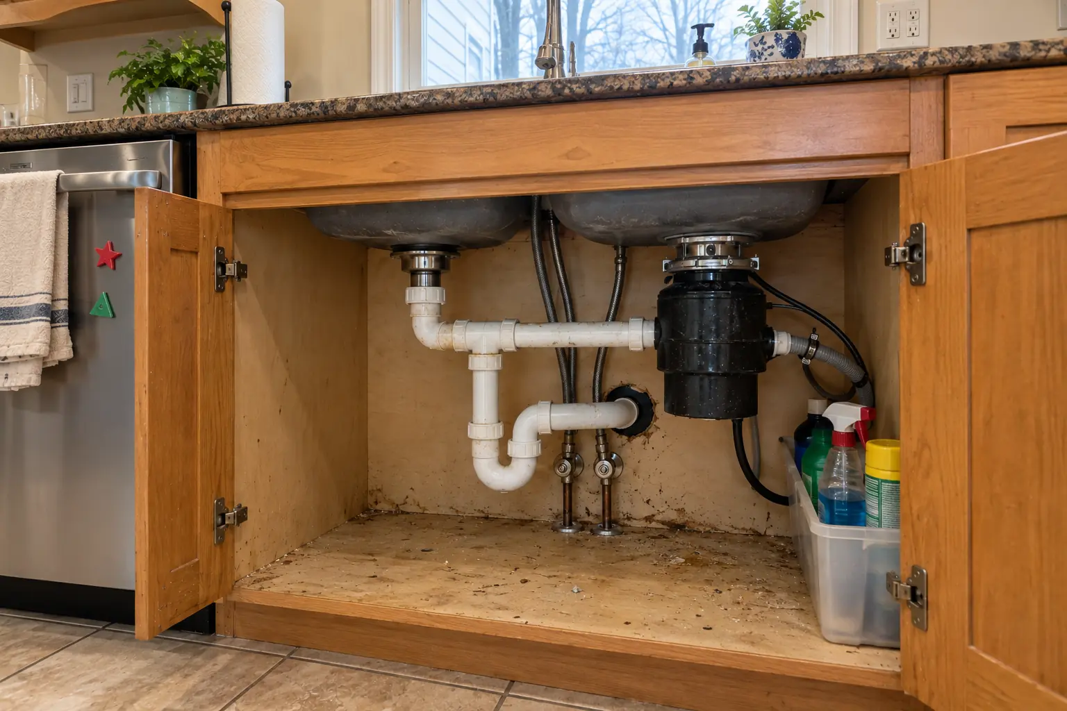 Kitchen Pest Control — before