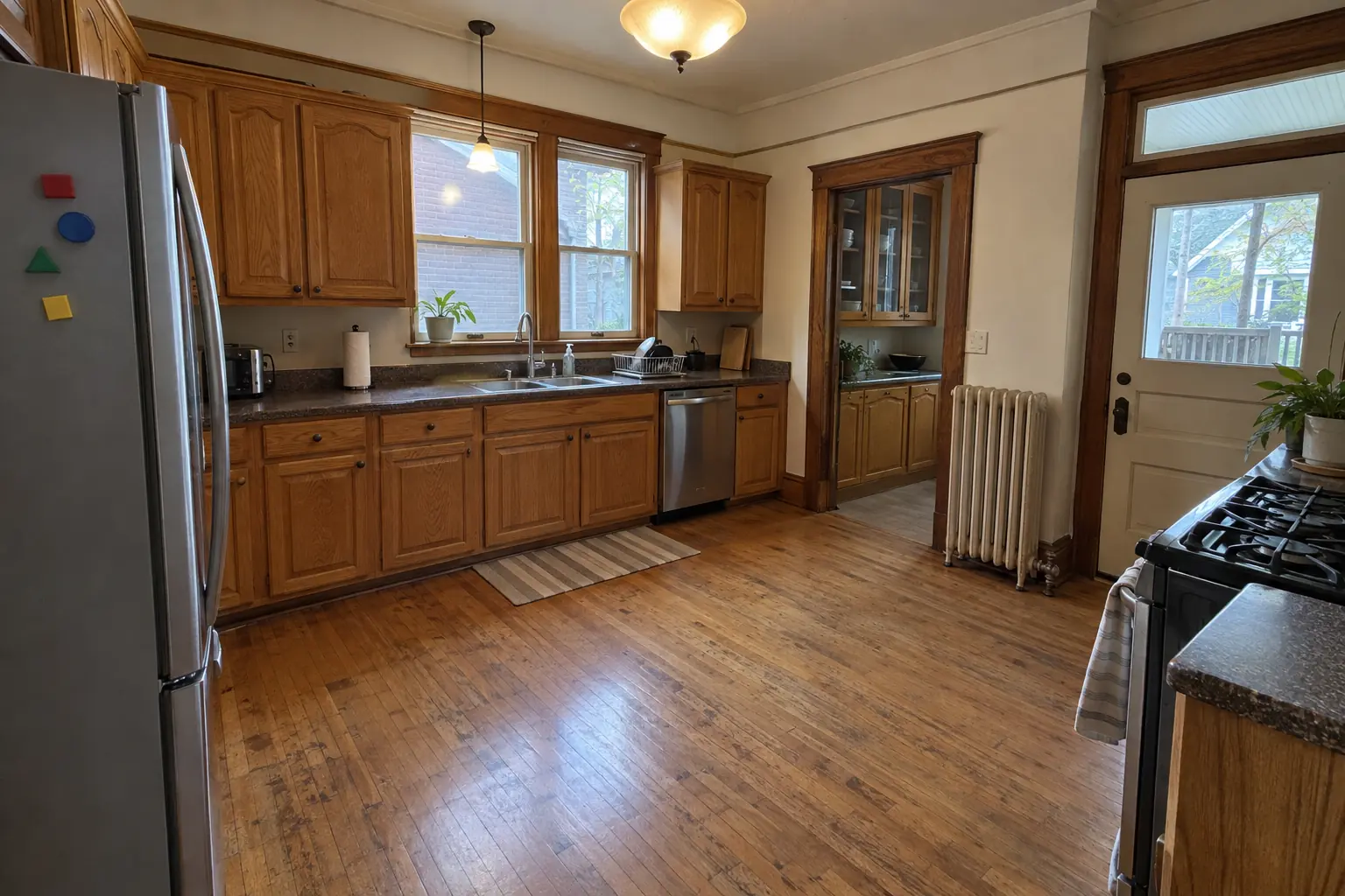 Kitchen Plumbing Relocation project near Berwyn, before